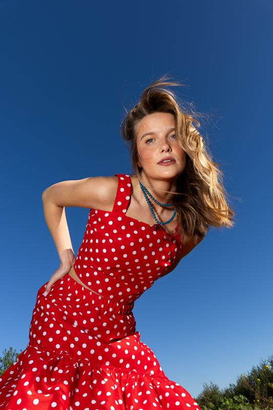 POLKADOTS TOP