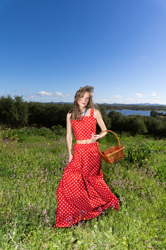 POLKADOT SKIRT